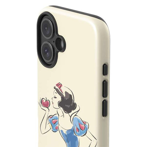 Disney Princess Snow White Art iPhone 16 Plus Impact Case